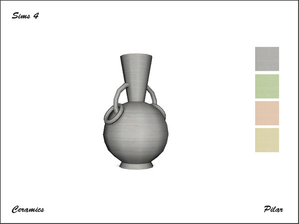 Sims 4 — MinimalSims Pilar Ceramics Vase6 by Pilar — MinimalSims Pilar Ceramics Vase6