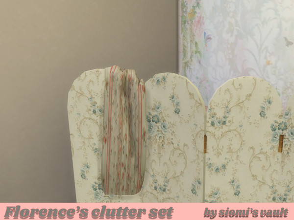Sims 4 — Florence clutter set blanket for divider by siomisvault — This blanket it's if you feel like adding something to