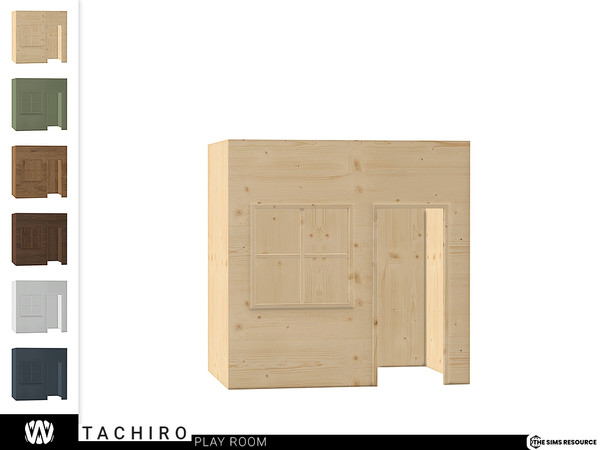 Sims 4 — Tachiro Play House by wondymoon — - Tachiro Play Room - Play House - Wondymoon|TSR - Creations'2022