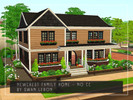 Sims 4 — Newcrest Family Home by swanleron — Newcrest family home for 5 or 6 sims (no CC) House is fully furnished and