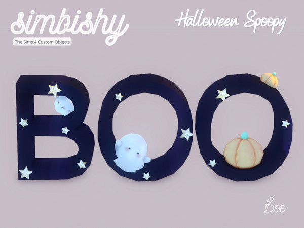 Sims 4 — Halloween Spoopy - Boo by simbishy — Happy Halloween 2022 my spoopy little boos!
