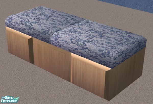 Sims 2 — Clarity Bedroom - RS2 - loveseat by NewSimSimGirl — Simple and modern bedroom in natural colors.