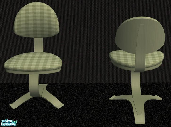 Sims 2 — NK PI Desk Chair Frames - Olive by MoMama — A great chair starts with a great foundation. This desk chair frame