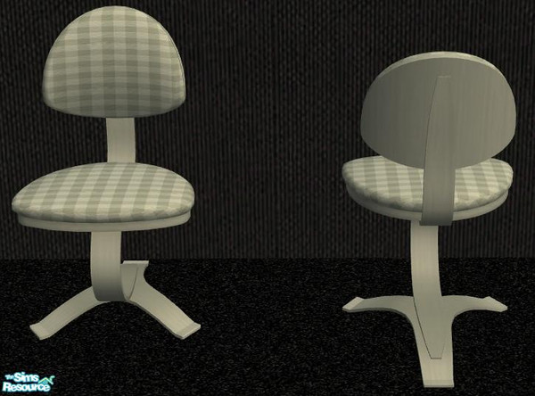 Sims 2 — NK PI Desk Chair Frames - Drab Green by MoMama — A great chair starts with a great foundation. This desk chair