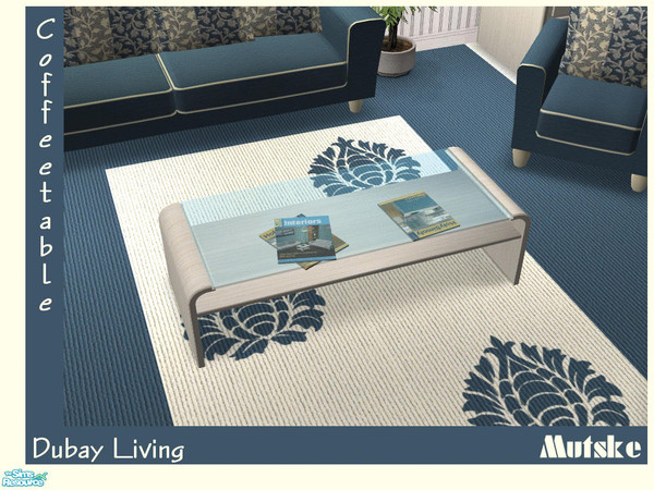 Sims 2 — Dubay Livingroom - Coffeetable 2 Tile by Mutske — An other recolor from the Arizona set by Shtinky00. My Simmies
