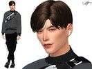 Sims 4 — Aaron Yong by GreeCreates — {Young Adult Male Sim] *** Make sure to download all of the custom content from the
