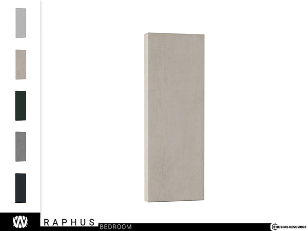 Sims 4 — Raphus Wall by wondymoon — - Raphus Bedroom - Wall - Wondymoon|TSR - Creations'2022