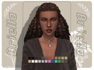 Sims 4 — Briella Hairstyle by SimFusion — Works with all hats Cute CAS Thumbnail All LODS Please enjoy <3