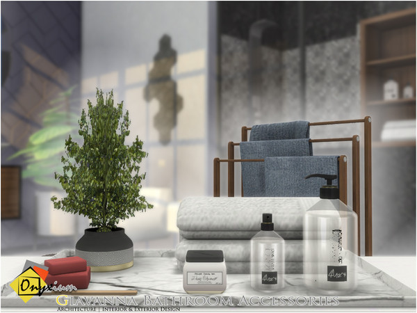 Sims 3 — Giavanna Bathroom Accessories by Onyxium — Onyxium@TSR Design Workshop Bathroom Collection | Belong To The 2022