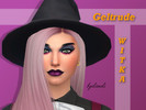 Sims 4 — Geltrude Witka-The Good Wich by elisaeli1 — The Sim Name is Geltrude Witka,is a good witch.She like cats and