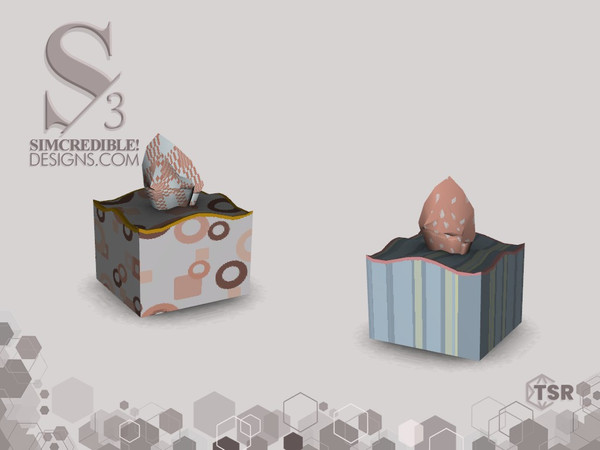 Sims 3 — Odyssey Clutter Tissue by SIMcredible! — SIMcredibledesigns.com