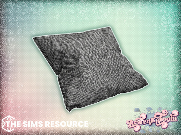 Sims 4 — Arteana - Cushion 2 by ArwenKaboom — Base game objects in multiple recolors. Find all items by searching
