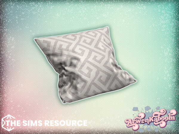 Sims 4 — Arteana - Cushion 3 by ArwenKaboom — Base game objects in multiple recolors. Find all items by searching
