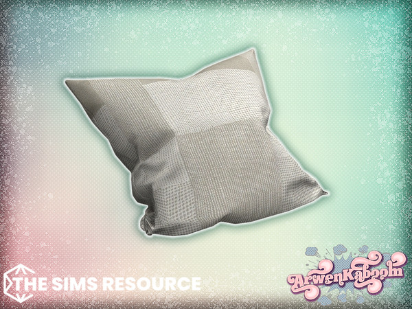 Sims 4 — Arteana - Cushion 5 by ArwenKaboom — Base game objects in multiple recolors. Find all items by searching