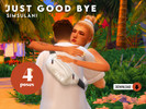 Sims 4 — Pose Pack couple  by Simsulani — Pose Pack " Just a goodbye" Adult poses - 6 poses