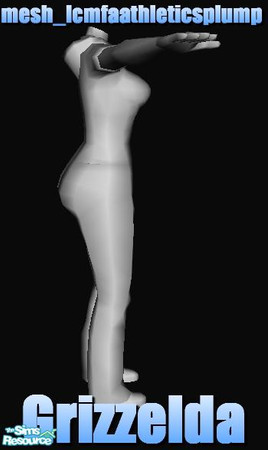 Sims 2 — mesh_lcmfaathleticsplump by Grizzelda — Plus sized version of the hooded adult female athletic wear-great for