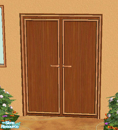 Sims 2 — Luxury 2-tile Door diagonal by chrissy6930 — Diagonal version of Luxury 2-tile Door from this set. Requires that