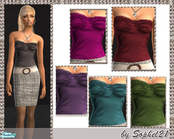 Sims 2 — SO_Collection_126 by Sophel21 — silky tub tops for adult and young adult females ***req. no mesh***