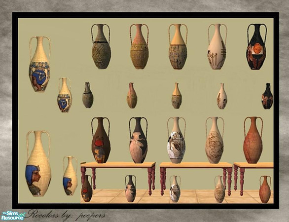 Sims 2 — leslie_ancient egyptian art10126 by peepers42 — ancient art from Egypt ..There are many, many more to come. I