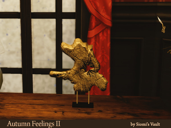 Sims 4 — Autumn Feelings II Decor by siomisvault — Ohoho well Decor is a beautiful sculpture for all kind of rooms! Hope