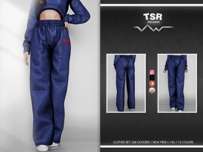 Sims 4 — CLOTHES SET-268 (JOGGER) BD799 by busra-tr — 10 colors Adult-Elder-Teen-Young Adult For Female Custom thumbnail