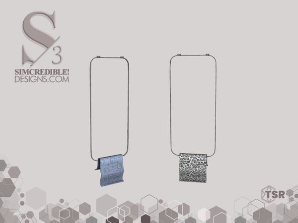 Sims 3 — Natural Camouflage Hanging Towel by SIMcredible! — SIMcredibledesigns.com