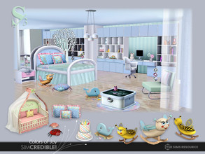Sims 3 — Colors of Joy Toys by SIMcredible! — This is the second part of the Colors of Joy set, where your little sims