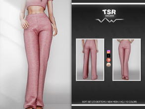 Sims 4 — SOFT SET-273 (BOTTOM) BD809 by busra-tr — 10 colors Adult-Elder-Teen-Young Adult For Female Custom thumbnail