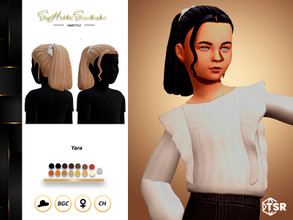 Sims 4 — Yara Hairstyle (Child) by sehablasimlish — I hope you like it and enjoy it.