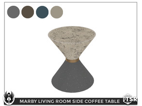 Sims 4 — Marby Living Room Side Coffee Table by nemesis_im — Side Coffee Table - I from Marby Living Room Set - 4 Colors