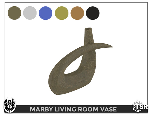 Sims 4 — Marby Living Room Vase by nemesis_im — Vase from Marby Living Room Set - 6 Colors - Base Game Compatible