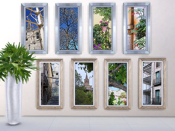 Sims 4 — Vertical Painting by Pilar — Vertical Painting