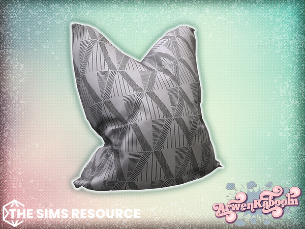 Sims 4 — Innaley - Cushion by ArwenKaboom — Base game objects in multiple recolors. Find all objects by searching