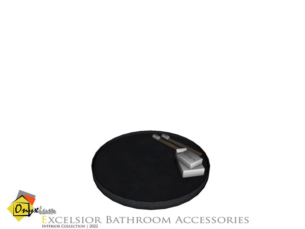 Sims 4 — Excelsior Accessory Tray by Onyxium — Onyxium@TSR Design Workshop Bathroom Collection | Belong To The 2022 Year