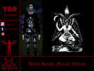 Sims 4 — Gothic Hoodie "Devil" Female Edition by ditti309 — Many of you asked me create this Hoodie for female