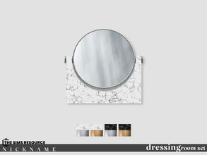 Sims 4 — dressing room set_table mirror by NICKNAME_sims4 — dressing room set 10 package files. dressing room set_dresser
