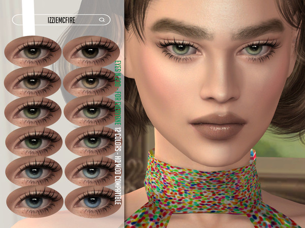 Sims 4 — IMF Eyes N.230 by IzzieMcFire — - Stand alone item with thumbnail - 12 colors - All ages and genders - HQ