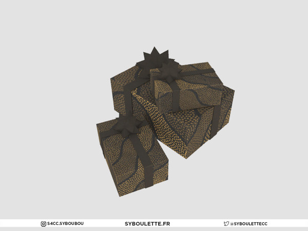 Sims 4 — Kwanzaa - Cadeaux (Zawadi) by Syboubou — Zawadi (Gifts) These are symbolic of the labour and love of parents and