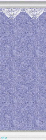 Sims 2 — Lace Walls - Paisley - Navy - 24 by maylynn55 — Made by MayLynn55 **TSRAA** Thank you to Katie for all her