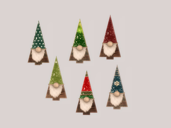 Sims 4 — Living Room Gina Christmas Decor 1 by ung999 — Living Room Gina Christmas Decor 1 Color Options : 6