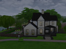 Sims 4 — House 1 by sena2010 — 40*30 Includes: - 3 bedrooms - Kitchen - Livingroom - 3 bathrooms - swimmingpool in