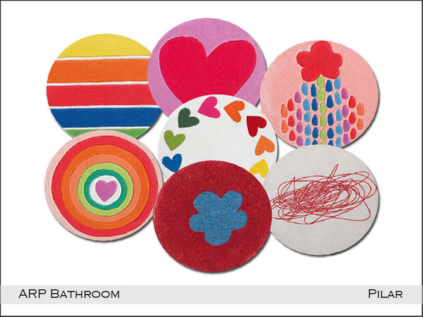 Sims 4 — Pilar ARP Rug Round by Pilar — Pilar ARP Rug Round