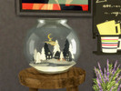 Sims 4 — Crystal Fishbowl // fawns in a snowy town by tokotomy — Crystal Fishbowl New Mesh : 1 Swatch : 1677 poly : You