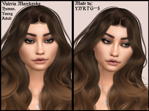 Sims 4 — Valeria Marchenko by YNRTG-S — All the info about the sim is in the previews. Please don't forget to check the