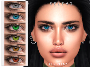 Sims 4 — Eyes N162 by Seleng — HQ compatible eyes with 15 colours. Allowed for all the ages. Enjoy!