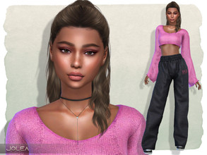 Sims 4 — Hollie Irvin by Jolea — If you want the Sim to look the same as in the pictures you need to download all the CC