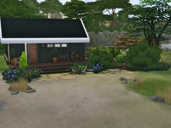 Sims 4 — Dock den by gredsuke2 — A nice house for a getaway or just to be lonely at. 