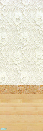 Sims 2 — Marble and Lace Bedroom - Wallpaper by jennikj — Wallpaper