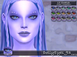 Sims 4 — DollyEyes_93_CL by tatygagg — New Fantasy Eyes for your sims. - Female, Male - Human, Alien - Toddler to Elder -
