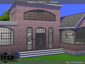 Sims 4 — Aspero Part.4 - Doors by Mincsims — These doors and arches can be found in Short Wall, Medium Wall. 2 Grunge